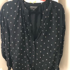Something Navy Blouse - size M